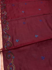 Sankriti Hand Embroidered Saree