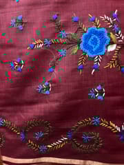 Sankriti Hand Embroidered Saree