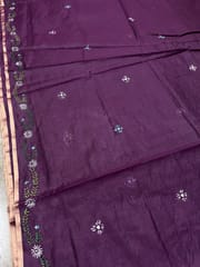 Sanskriti Hand Embroidered Saree