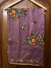 Sanskriti Hand Embroidered Saree