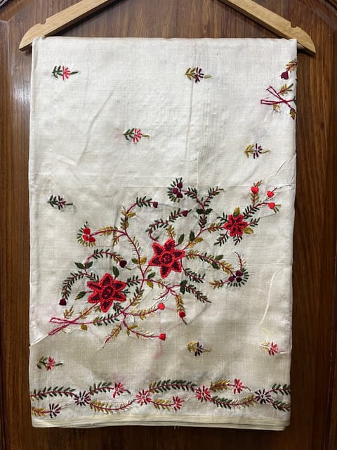 Sanskriti Hand Embroidered Saree