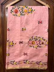 Sanskriti Hand Emboidered Saree