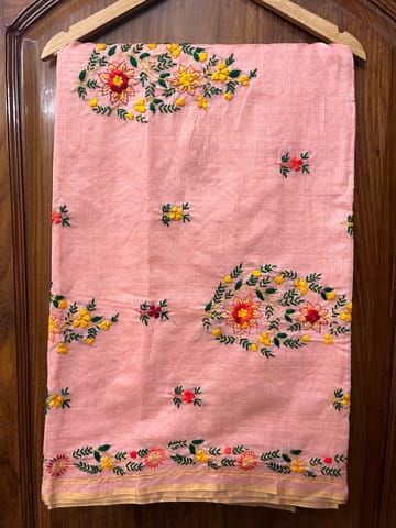 Sanskriti Hand Emboidered Saree