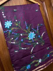 Sanskriti Hand Embroidered Saree