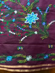 Sanskriti Hand Embroidered Saree