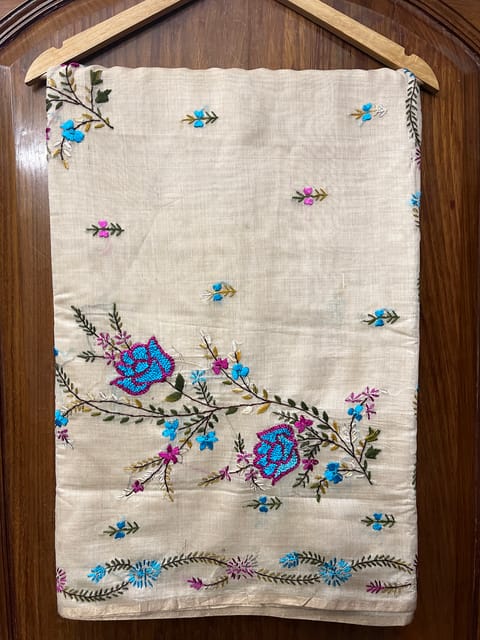 Sanskriti Hand Embroidered Saree
