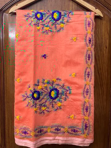 Sanskriti Hand Emboidered Saree
