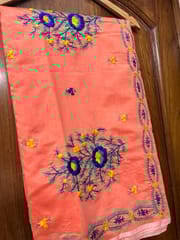 Sanskriti Hand Emboidered Saree