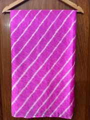 PINK Lehariya Saree