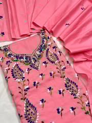 Kanthawork Dress Material