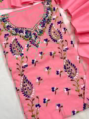 Kanthawork Dress Material