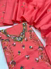 Kanthawork Dress Material