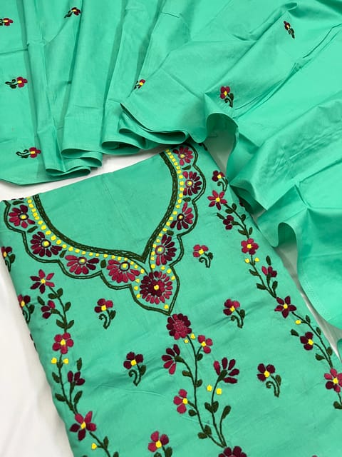 Kanthawork Dress Material