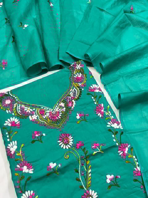 Kanthawork Dress Material