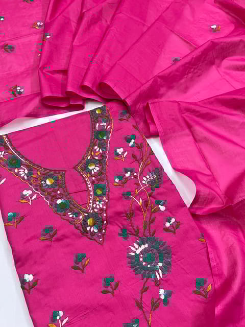 Kanthawork Dress Material