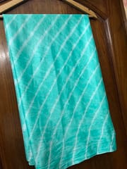 TURQUOISE Lehariya Saree