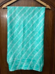 TURQUOISE Lehariya Saree