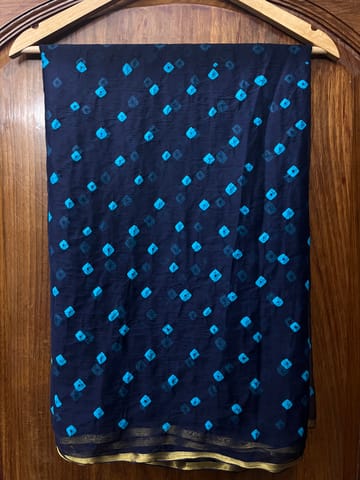 Chiffon Bandhani Saree