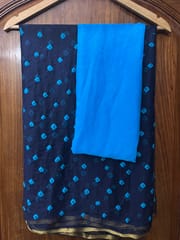 Chiffon Bandhani Saree