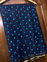 Chiffon Bandhani Saree