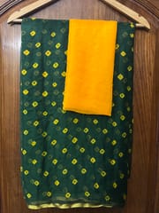 Chiffon Bandhani Saree