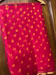 Chiffon Bandhani Saree