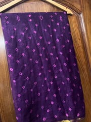 Chiffon Bandhani Saree