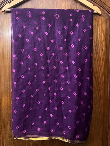 Chiffon Bandhani Saree