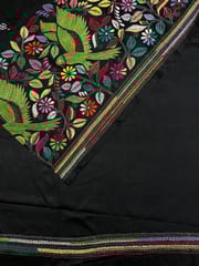 PARROT Kanthawork Saree