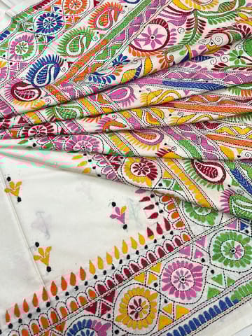 Classy Kanthawork Saree