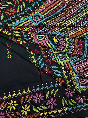 NAWABI Kanthawork Saree