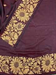 SUNFLOWER Kanthawork Saree