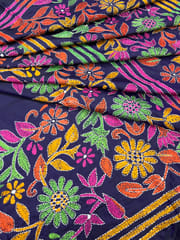 PHOOLBAGH Kanthawork Saree