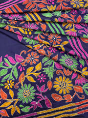 PHOOLBAGH Kanthawork Saree