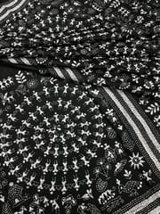WARLI Kanthawork Saree