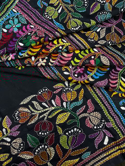 NAVRANG Kanthawork Saree