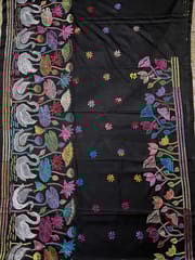 RAJHAMSA Kanthawork Saree