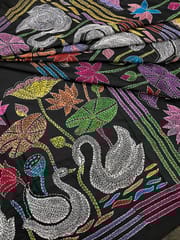 RAJHAMSA Kanthawork Saree