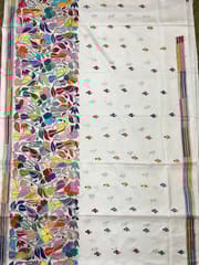 BIRD PARADISE Kanthawork Saree