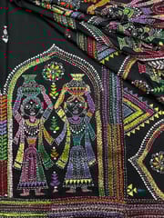 VILLAGE THEME Kanthawork Saree
