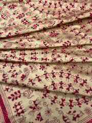 WARLI Kanthawork Saree