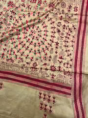WARLI Kanthawork Saree