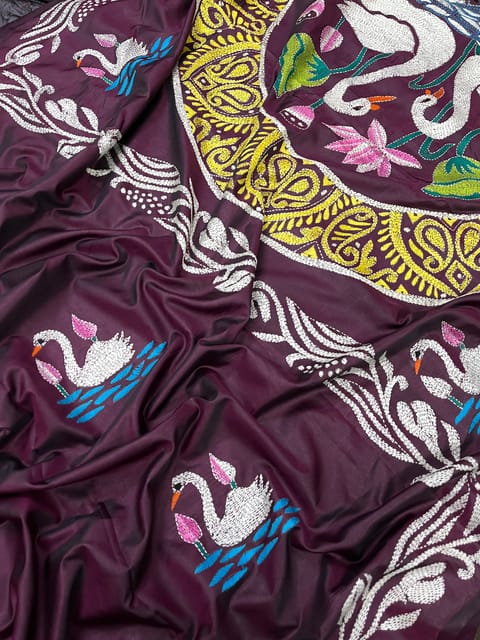 HAMSA Kanthawork Saree