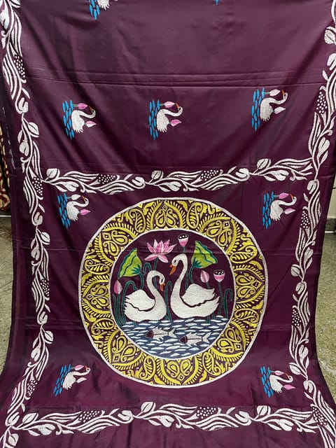HAMSA Kanthawork Saree