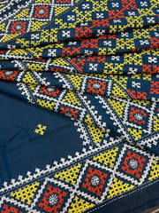 MANMOHAK Kutchwork Saree