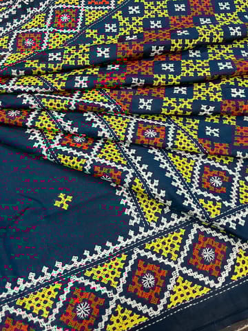 MANMOHAK Kutchwork Saree