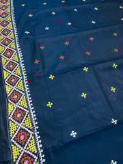 MANMOHAK Kutchwork Saree