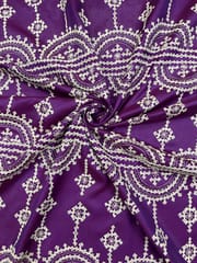 MAHAL Kutchwork Saree