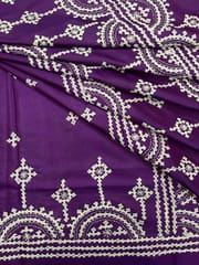 MAHAL Kutchwork Saree