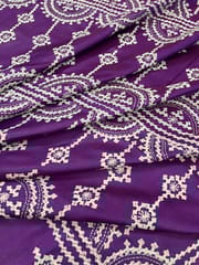MAHAL Kutchwork Saree